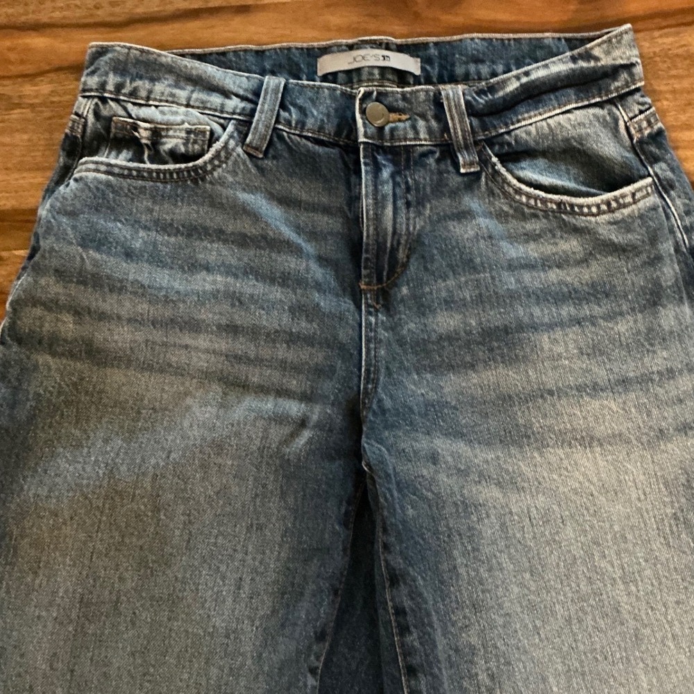 Joes Jeans Tokyo Low Rise Wide Leg Jeans Medium Wash Sz 26 Baggy45NHRKY05944-KYO - Picture 12 of 14